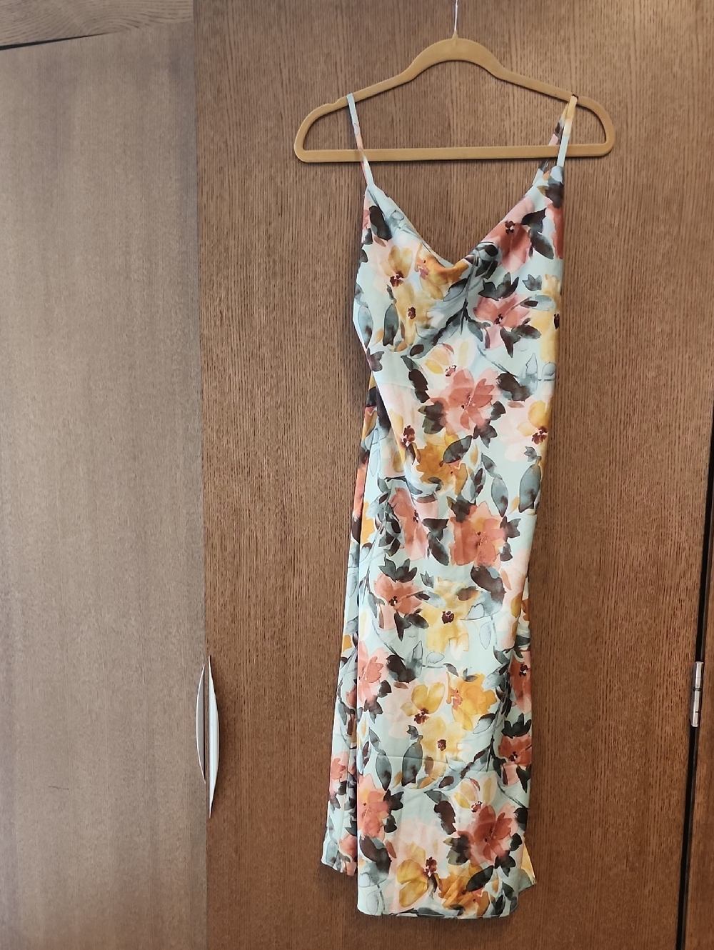 Floral Midi Dress in Multicolor